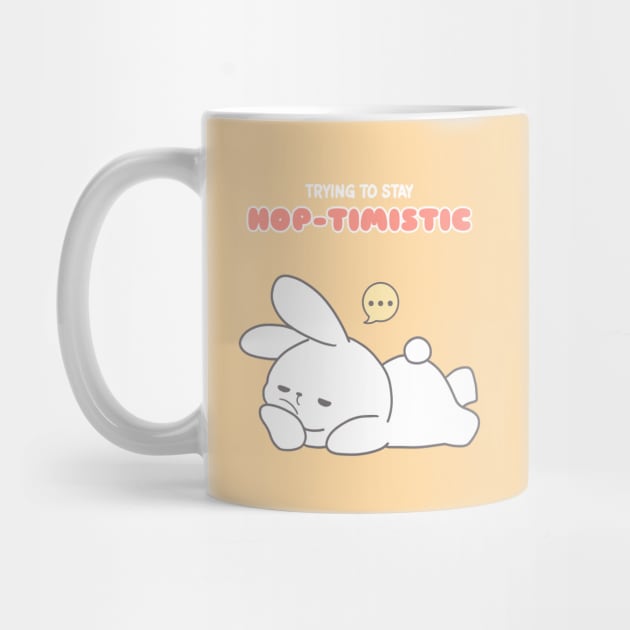 Power of Positivity: Hop-timistic cute Rabbit by LoppiTokki
